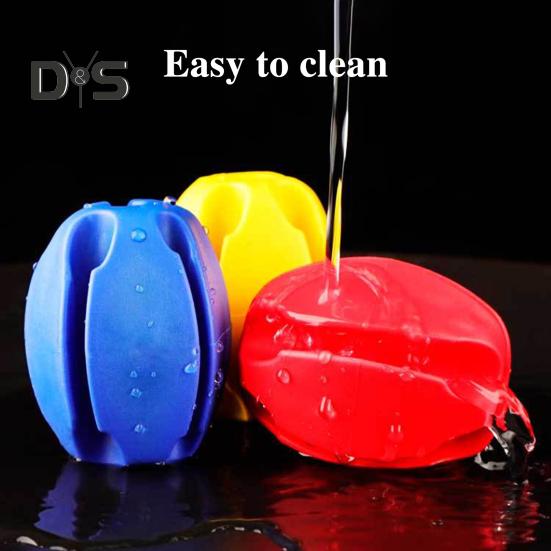 2/3Pcs Fishing Rod Fixed Ball 4/5/8/9/10MM 5 Holes Scratch Free Reusable Fishing Pole Protector Clip Fixing Tools Fishing Accessories