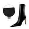 Women's European & American Style Stiletto High Heel Pointed Sexy Nightclub Slim Ankle Boots