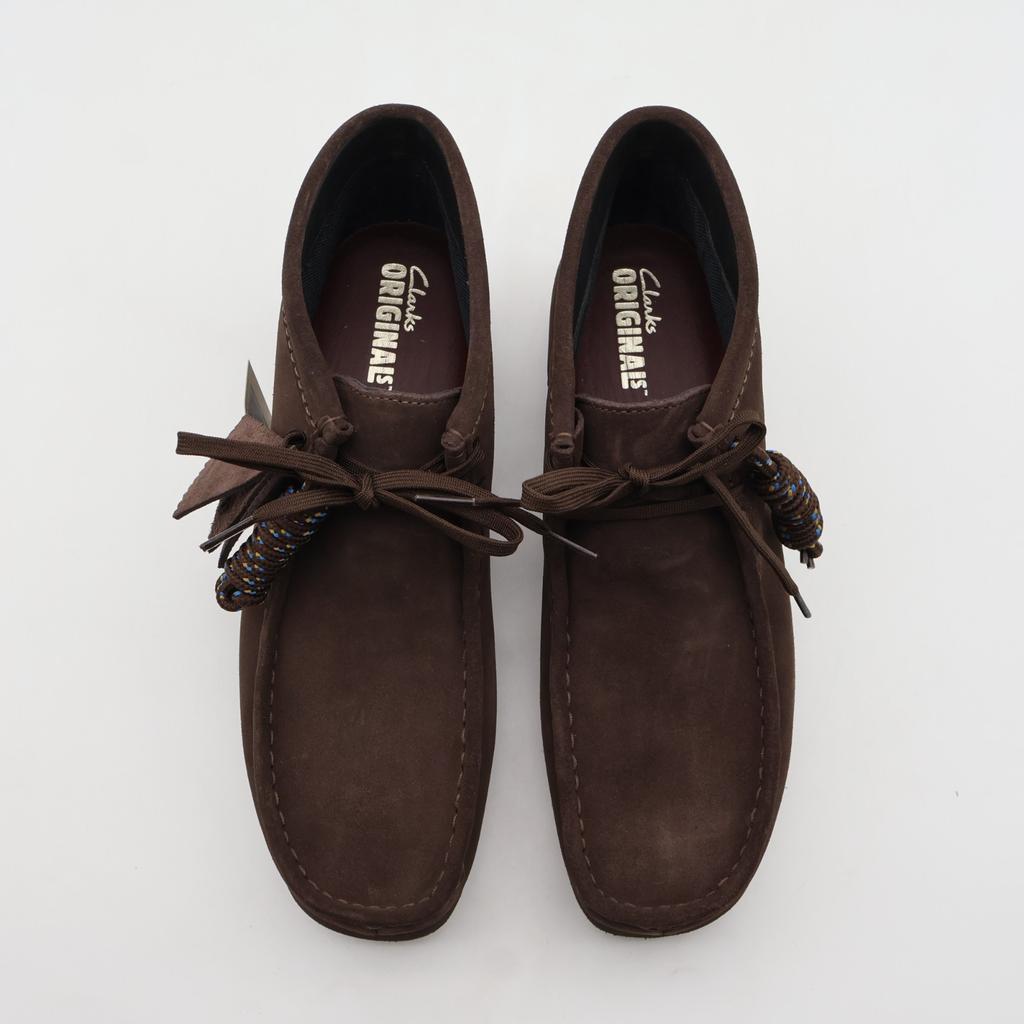 26183075 Clarks Wallabee Boot GORE-TEX Dark Brown Suede (Men's)