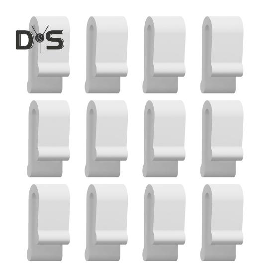 4/12Pcs Silicone Dutch Oven Lid Bumper Clips Easy To Use 3D Designed Silicone Bumper Clip for Enameled Cast Iron Cookware