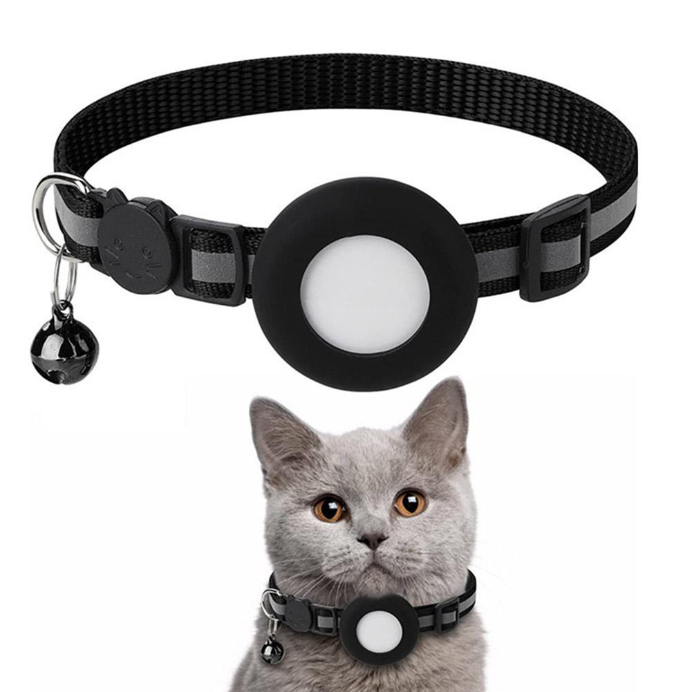 Classic Airtag Case Collar for Cats with Protective Case for Anti Lost Locator Tracker Dog Accessories Reflective Pet Collars