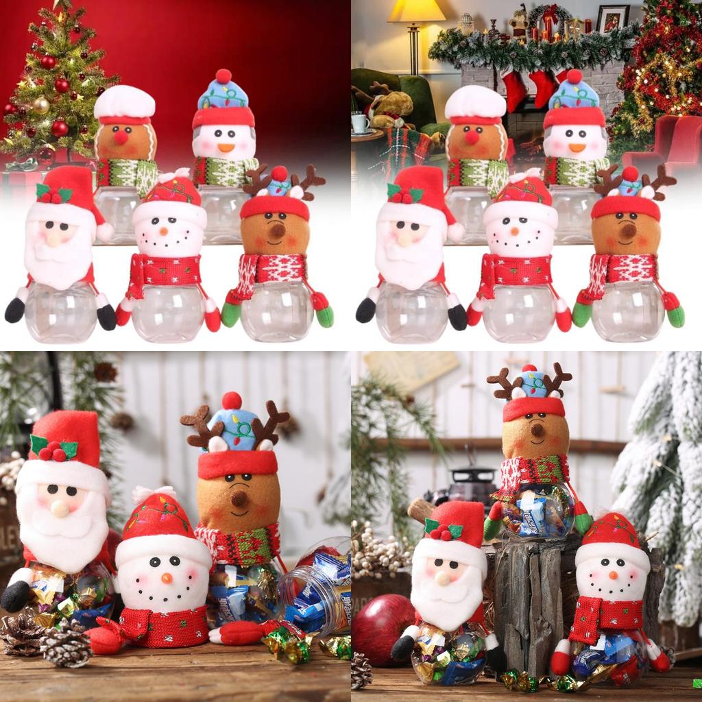 Cute Christmas Candy Jar With Penguin Figure Perfect For Treats And Holiday Dcor
