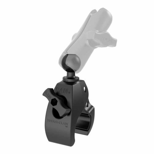 КРЕПЛЕНИЯ RAM [Основание 1,0"] Tough Claw S [1 дюйм] Совместимы с диаметром 15,9~38,1 мм Также совместимы с овальными трубами RAP-B400U для мотоциклов, велосипедов,
