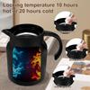 1000ML Thermal Coffee Carafe 316 Stainless Steel Tea Pot Leak-Proof Vacuum Insulated Carafe for Coffee Tea Hot or Cold Drinks