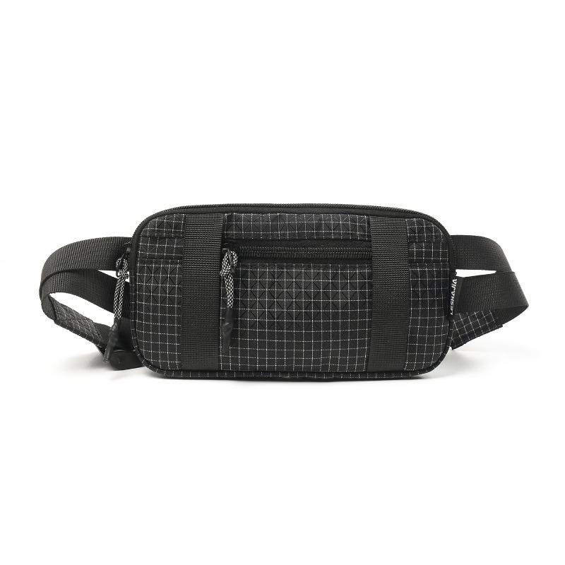 

Summer Lightweight Sports Waist Pack Mini Phone Crossbody Bag New Outdoor Riding Chest Bag Men Women Casual Travel Sports чёрный