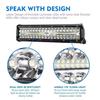 Car LED Light Bar Offroad 4x4 Spotlights Fog Lamp 12V 24V 3 Rows Headlight Truck Farm Tractor Boat SUV ATV Light Bar/work Light
