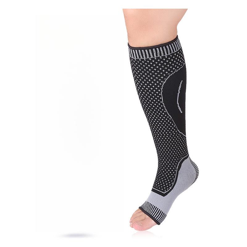 Nylon Knitted Extended Sports Ankle Protection Warm Breathable Pressure Leggings Basketball Football Mountaineering Protective Gear