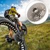 Cassetta Acciaio 8 Velocità 11-40T per Mountain Bike Ruota Libera Accessorio Bicicletta Argento