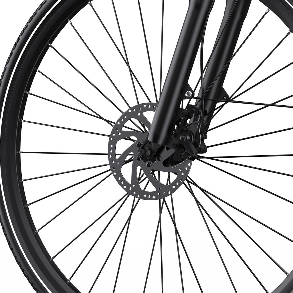 ONESPORT OT12 36V 250W Electric Bike for Adults, 700C City E-Bike, 40-65km Range, Shimano 7-Speed