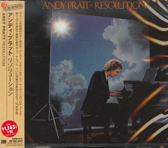CD ANDY PRATT  Resolution WPCR17067 ATLANTIC 2016 Japan ObiRock Used