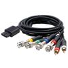 RGB/RGBS Cable for N64 64 SNES NGC Video Consoles Composite Cable with Strong Stability