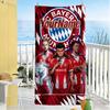 Bayern Munich Customize Your Name Beach Towel Quick-Dry Soft Microfiber Suitable for Sports Travel Swimming Yoga Bathroom Beach And Pool