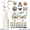 Gold Socks Charm Brooch: Shiny Jewelry Pin and Safety Pin for Sock Accessories