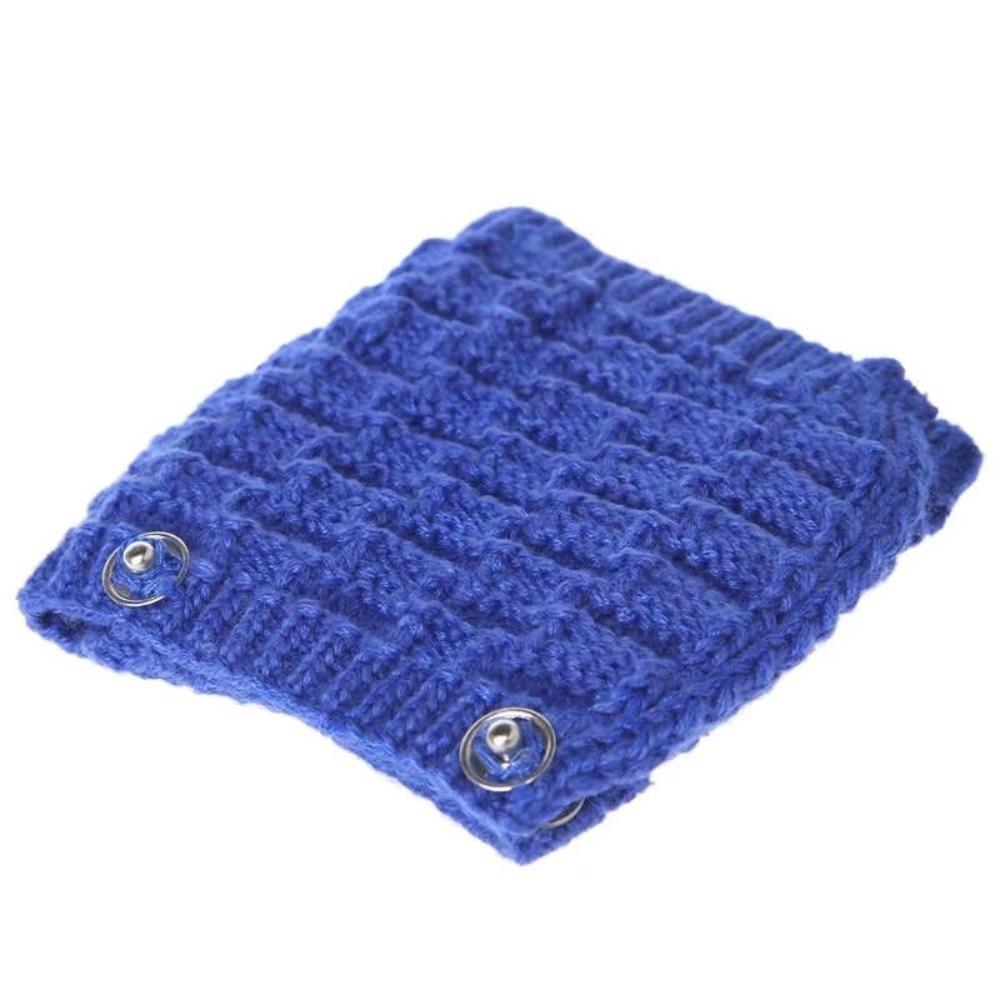 Braided Cloth Headphone Headband Cover Solid Protective Headband Protector Cover Soft Button Closure Headphone Band Sleeve