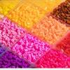 24/48/72/96-Color Perler Beads Kit Complete DIY Craft Set with Boards Tweezers Ironing Paper for Melting Bead Art