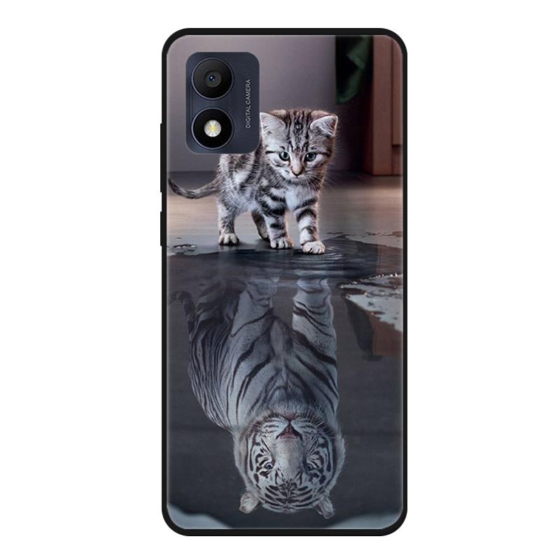 For Alcatel 1B 2022 Case Cute Cat Soft TPU Silicone Phone Case For Alcatel 1B 2022 Back Cover 1 B 5031D 5031G 5031 Coque 1B2022