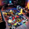 High-quality Cartoon T-Transformers Autobots 3D Bathroom Anti-Slip Mat Rugs for Home Kitchen Floor Decor Carpet