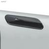 Car Door Handle Bowl Protection Cover Trim For VW Volkswagen ID.4 ID.6 X Crozz  - 2025 Carbon Fiber / Chrome Accessories