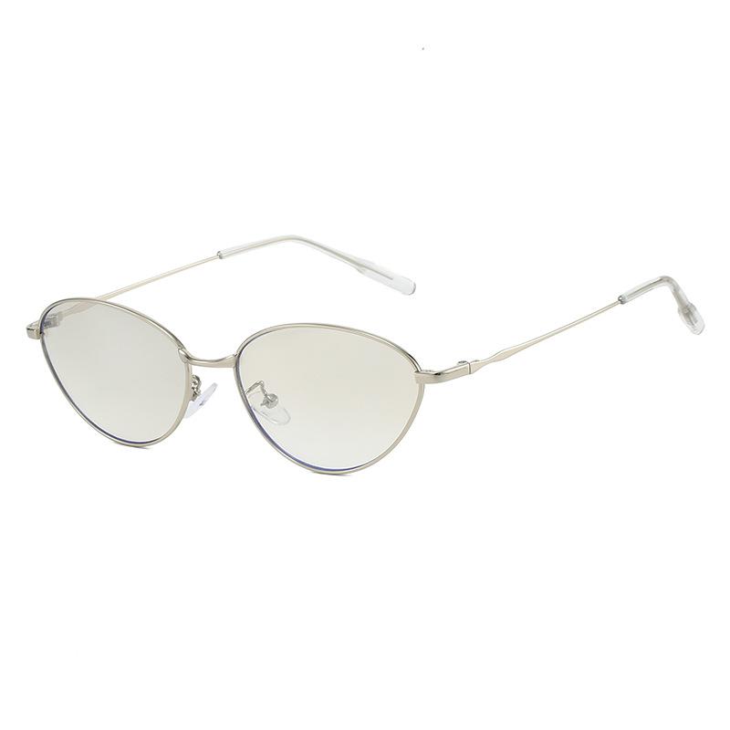 

JYL TS Pilot Sunglasses Unisex UV Protection Half Frame QZ1425-141 A-7728 сталеві рожевого кольору