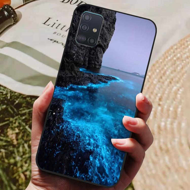 Für Samsung Galaxy A31 A51 A71 Hülle Silikon Rückabdeckung Handyhülle Für Samsung A51 A71 A31 A315 A515 A715 Weiche Hülle Stoßfänger coque