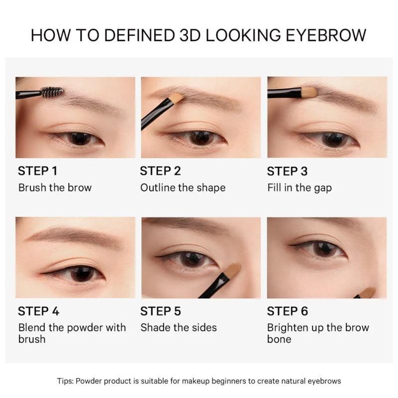 PERFECT DIARY - 4 Color Modelling Eyebrow