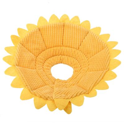 Sunflower Shaped Et Recovery Collar Adjustable Fit Anti-Lick Neck Ring Skin Recovery Care