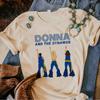 Mamma Mia Top Damen Grafiktop Mädchen Japanisch Harajuku Grafik Kleidung
