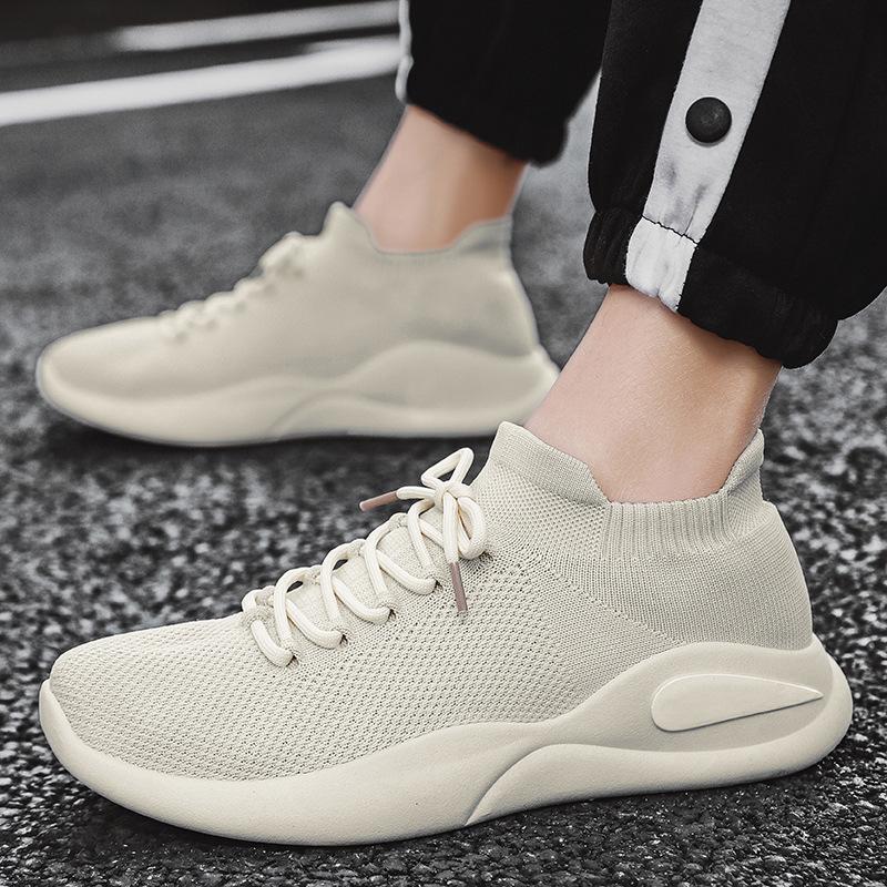 

Мужская обувь лето новая сетчатая дышащая трендовая универсальная нескользящая дезодорирующая повседневная спортивная обувь для папы мужская 44