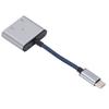 2 in 1 Type C to Type C   Adapter Type C to     with USB C PD 60W Fast Charging Adapter