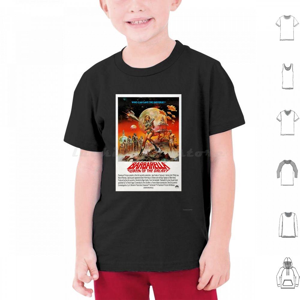Barbarella  Queen Of The Galaxy T Shirt Men Women Kids 6xl Barbarella Camp Sci Fi Retro Cinema Movie Film Classic Colourful
