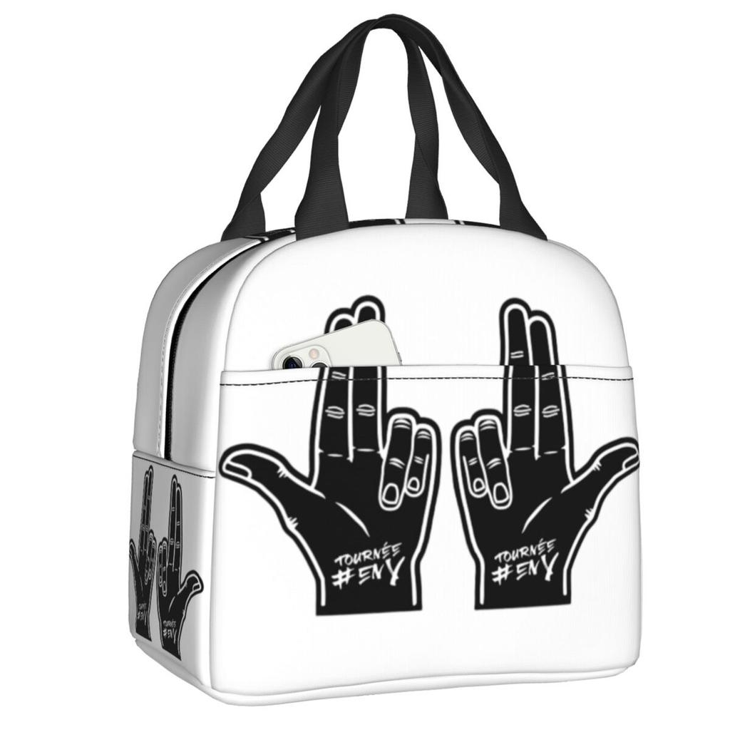Custom Rapper Music Jul Insulated Lunch Tote Bag for Women Portable Thermal Cooler Food Lunch Box Work School Travel