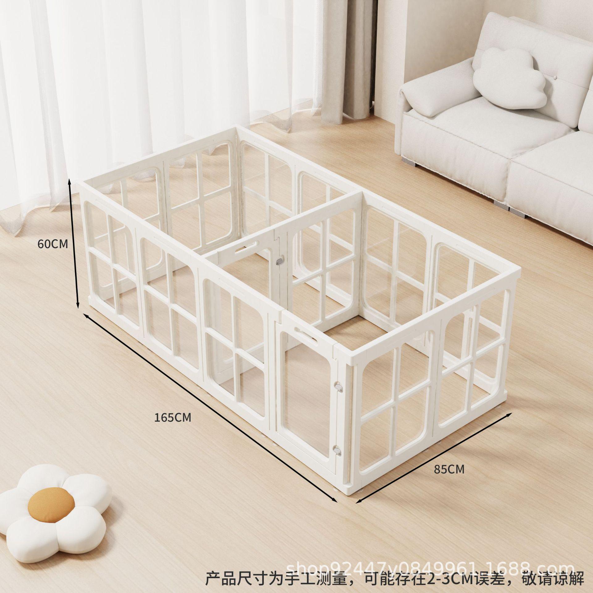 Indoor Acrylic Dog Fence: Anti-Escape Protection for Small Pets