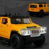 1:32 HUMMER H2 SUV Alloy Car Model Diecast Metal Off-road Vehicle Car Model Sound and Light Simulation Collection Kids Toy Gift