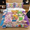 Streetwear Best Friends Collage Art Digital Print Duvet Cover Set Comforter Cover Bedding Set No Filler for Dorm Bed