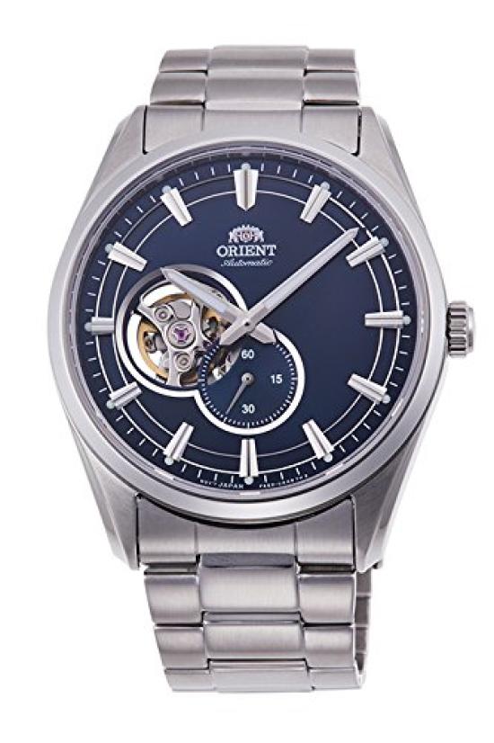 Orient ORIENT Автоматические механические часы, произведенные в Японии, автоматические, отечественного производителя, гарантия, открытое сердце, RN-AR0002L, мужские, темно-синие
