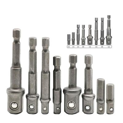 Stecknussadapter Bitadapter 2/3/8 Stück Chrom-Vanadium-Stahl
