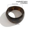 Accessories, Vintage Irregular Smudge Bracelet, Round Wide Acrylic Bracelet for Women