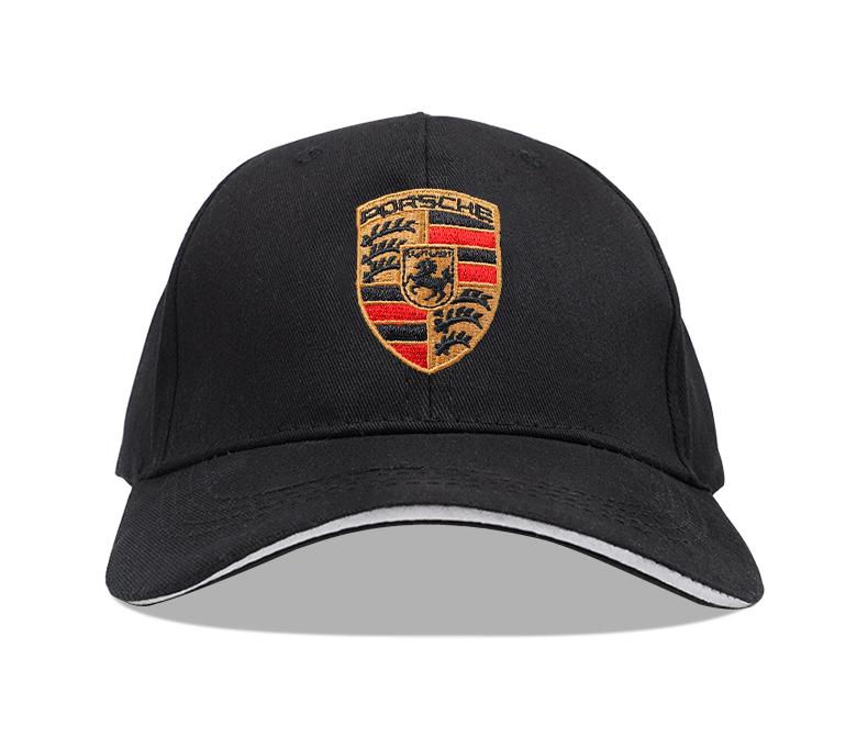 Bestickte Baseballkappe mit Snapback-Verschluss, verstellbar, lässige Kappe mit Auto-Logo für Porsche 918 Taycan Panamera Cayenne Boxster Cayman Zubehör