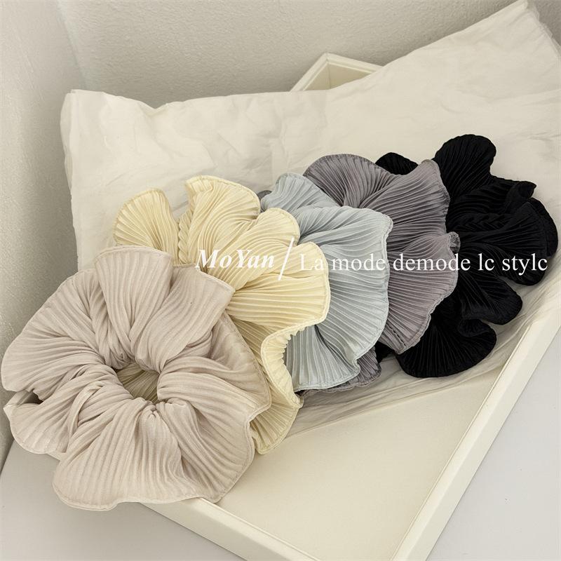 Wrinkled Intestine Hair Band Bun Hair Tie Elastic and Durable Hair Rope Elegant Head Accessory