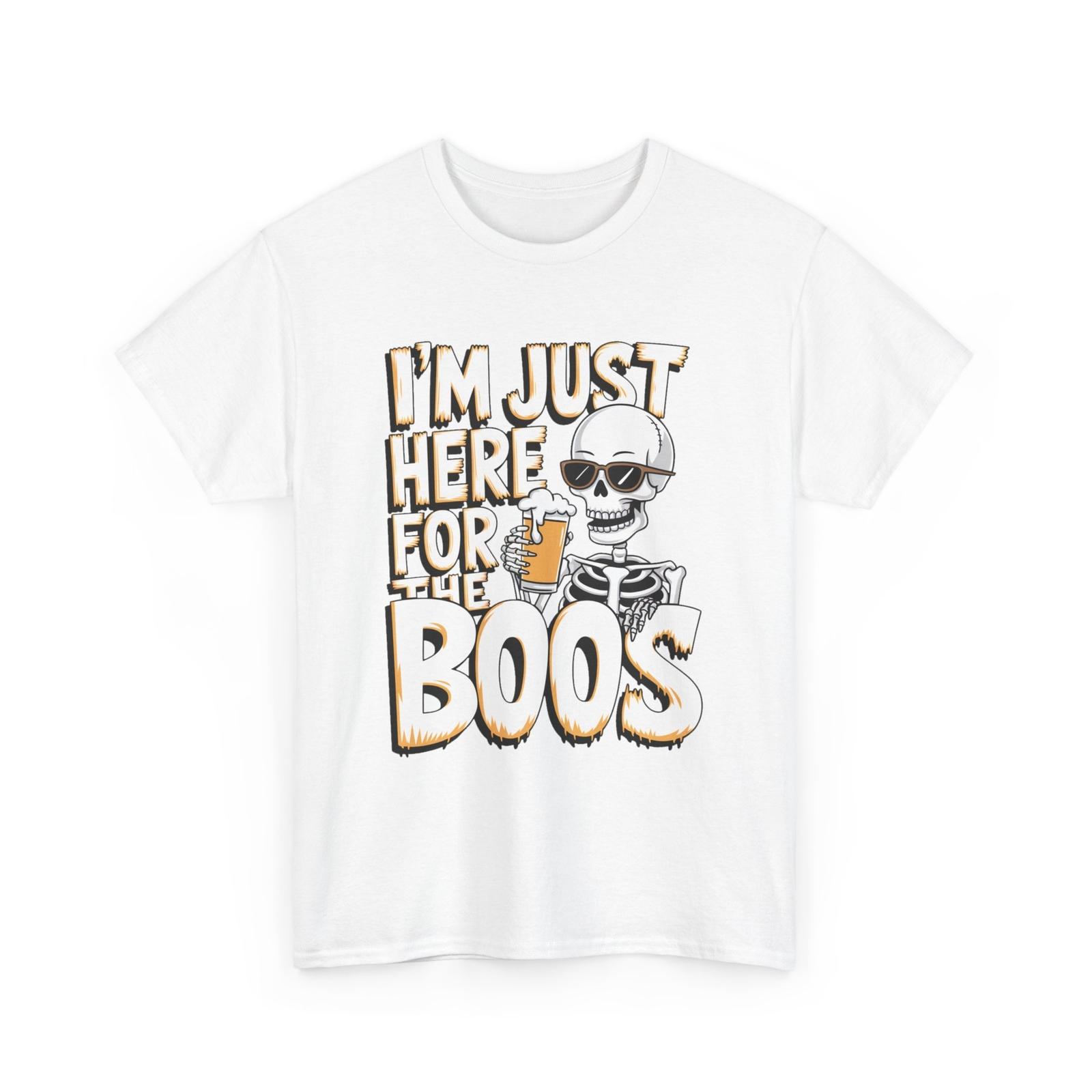I M JUST HERE For The Boos Booze Beer Halloween Funny Humor Funny Gift T-shirt S разноцветный