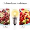 Promotion!E14 High Temperature Bulb 500 Degrees 25W Halogen Bubble Oven Bulb E14 250V 25W Quartz Bulb