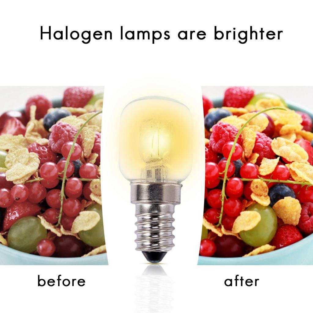 Promotion!E14 High Temperature Bulb 500 Degrees 25W Halogen Bubble Oven Bulb E14 250V 25W Quartz Bulb