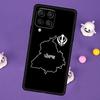 Punjab Map Outline Cover For Samsung Galaxy M11 M51 M31 M33 M13 M23 M53 M15 M55 M14 M34 M54 M20 M32 M52 Case