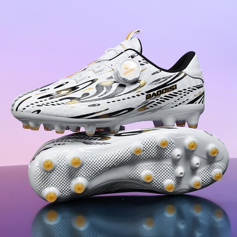 Çocuk futbol ayakkabıları toplum FG okul futbol kramponları Cleats çim ayakkabı erkek kız açık atletik eğitim spor ayakkabı