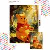 Diamond Painting Art Kit Winnie The Pooh Eating Honey Mosaic Handmade Diy Gift Home Decor