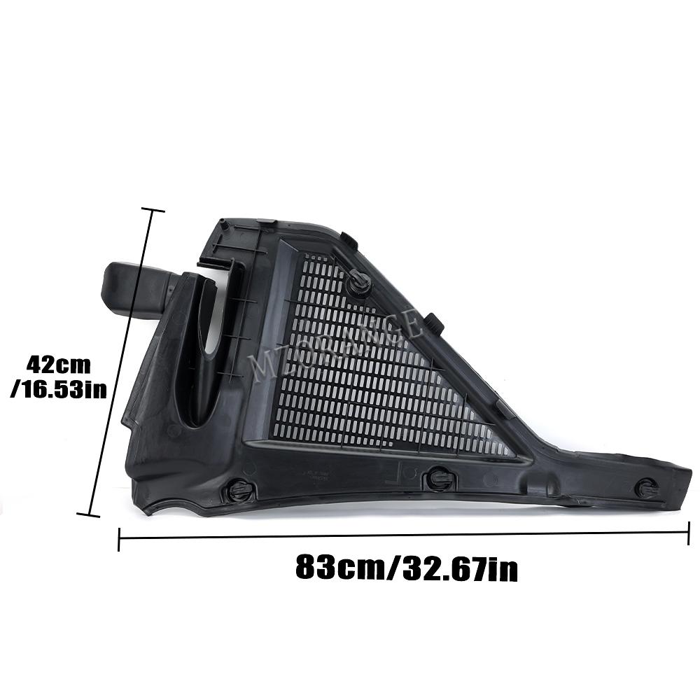 Air Filter Microfilter Housing Cover for BMW X5 X6 E70 E71 ABS Direct Replacement 64316945583 64316945584 Engine Upper Car Parts