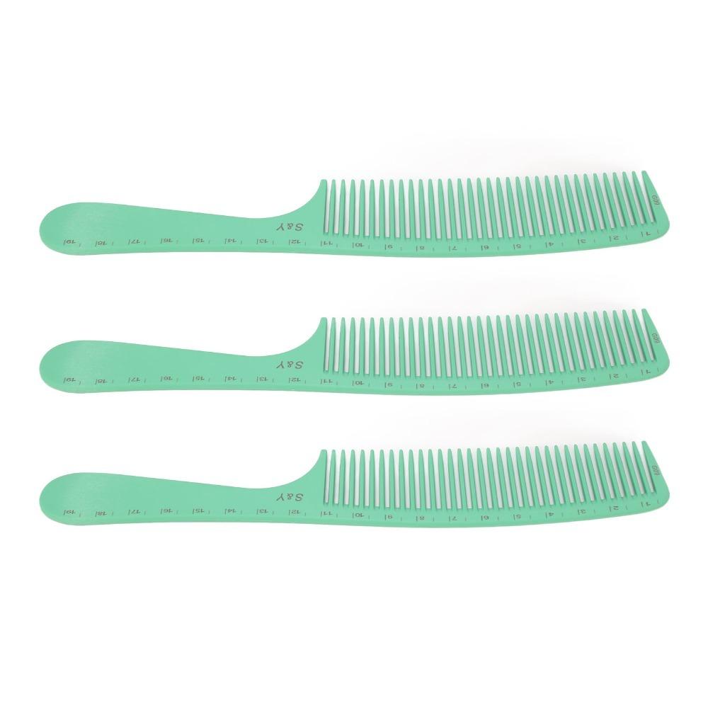 3pcs Practical Detangling Hair Comb Portable Hair Styling Comb Anti Static Comb Daily Hair Care