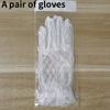 Lace Bridal Wedding Gloves Evening Party Costume Prop Decoration Woman Gift