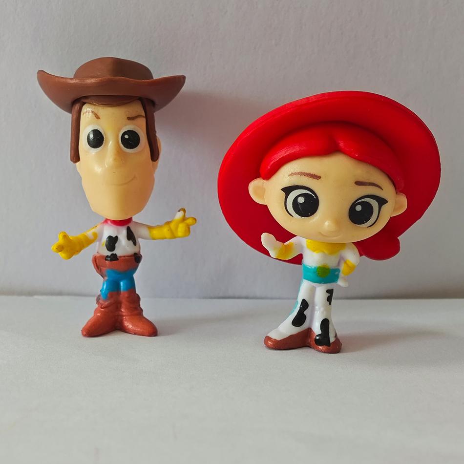 8pcs / Set Toys Story movie Figure   Woody Buzz Lightyear Model Doll Car Decoration Cake Accessories Anime Figure Toy kids Gift