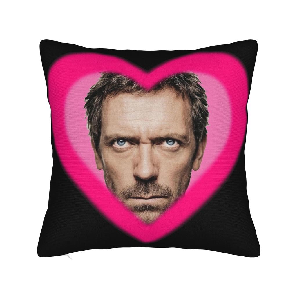 House MD Dr Gregory House Pillow Covers Product Soft Cushion Cover Decorations  Throw Pillow Case Cover Home Multiple Sizes